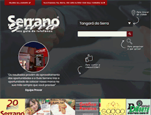 Tablet Screenshot of guiaserrano.com.br